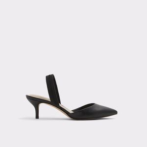 ALDO Lovorelle Slingback Kitten Heels in Black